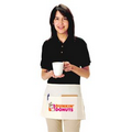 Natural 100% Cotton 2 Pocket Waist Apron - 1 Color (24"x12")